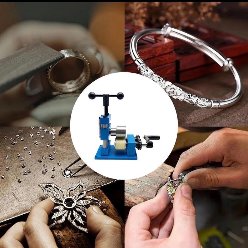Jewelry Rolling Mill Machine Manual Combination Press Tool Flat Rolling ...