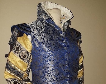 Women's Renaissance Dress, Elizabethan, Tudor, Italian Doublet, Costume, Bridal Gown  -  (Made To Order) LABOR FEES