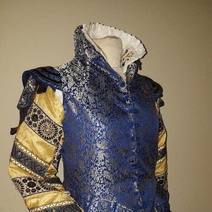 Women&#39;s PLUS SIZED Renaissance Dress, Elizabethan, Tudor, Italian Doublet, Costume - (Custom Made to Order) Fabrics NOT Included
