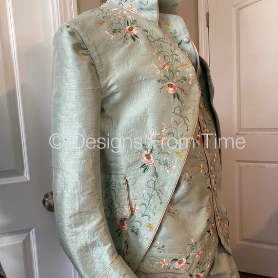 Men's 18th Century, 1780s French Court Ensemble -  Made To Order SIZES 34 to 56