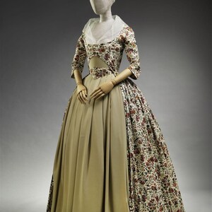 Front Dress Rococo French Robe 