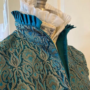 Men's Elizabethan DOUBLET with Spiral Paned Sleeves Renaissance Costume, Made To Order- Fabric Not Included