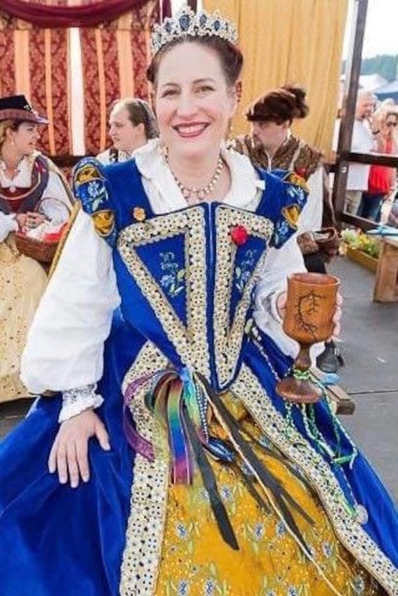 Women's Renaissance Dress, Elizabethan, Tudor, Costume, Wedding Gown (Made To Order) - FABRICS NOT INCLUDED