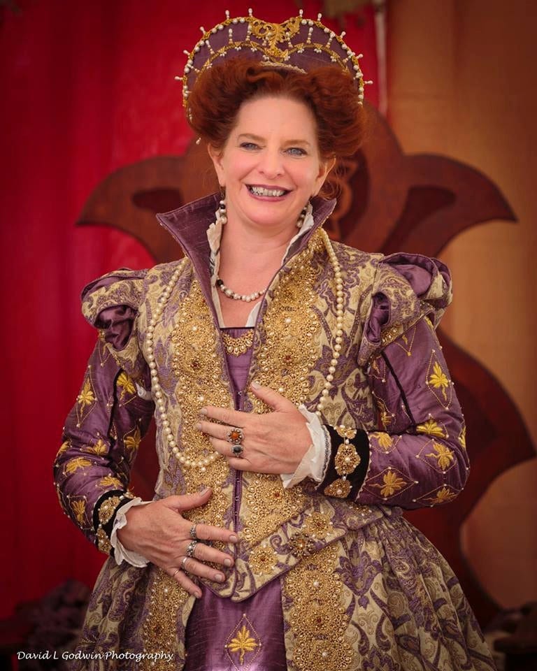 Queen Elizabeth 1 Renaissance Dress Women s Elizabethan Costume Bridal Gown Made To Order LABOR FEES