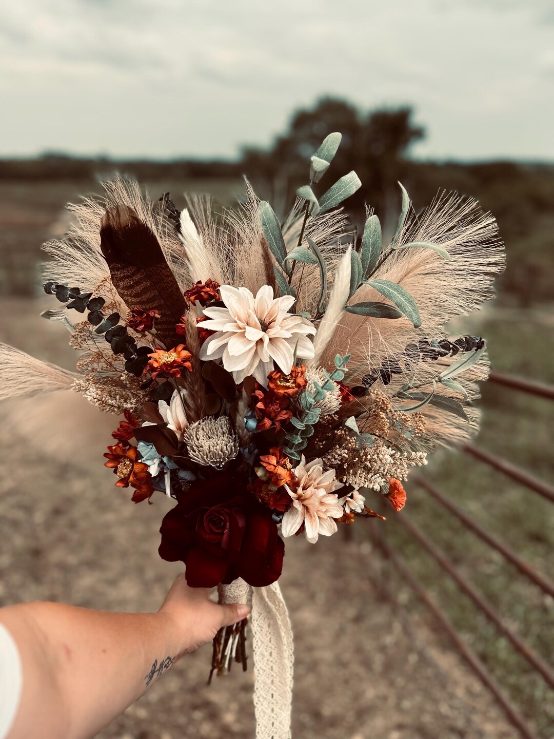 Western Wedding Bouquet Etsy