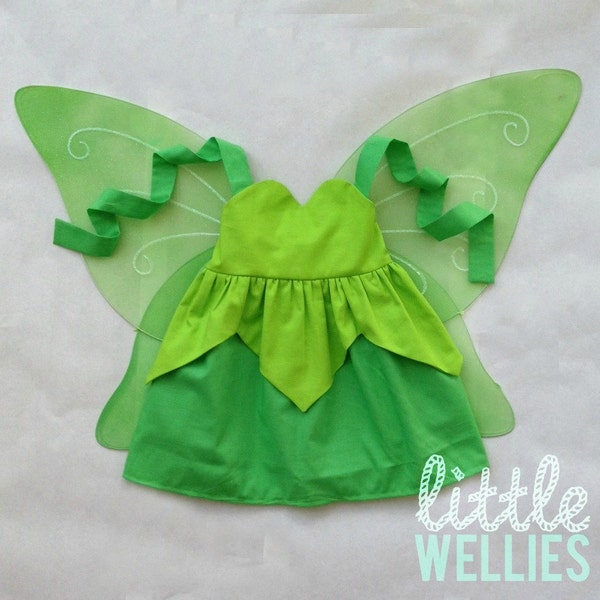 TINKER BELL Inspired Dress/RTS