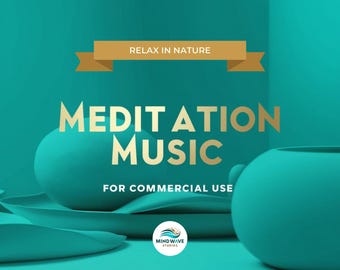 Royalty-Free Peaceful Relaxation and Meditation Music Track "Relax in Nature" with Nature Sounds for Yoga, Healing, Stress Relief and Sleep