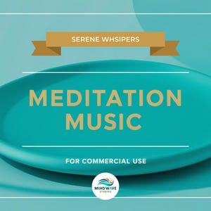 Royalty-Free Relaxation & Meditation Music Track &quot;Serene Whsipers&quot; with Nature Sounds for Yoga, Healing, Stress Relief and Sleep