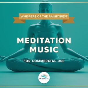 Royalty-Free Relaxation & Meditation Music Track &quot;Whispers of the Rainforest&quot; with Nature Sounds for Yoga, Healing, Stress Relief and Sleep
