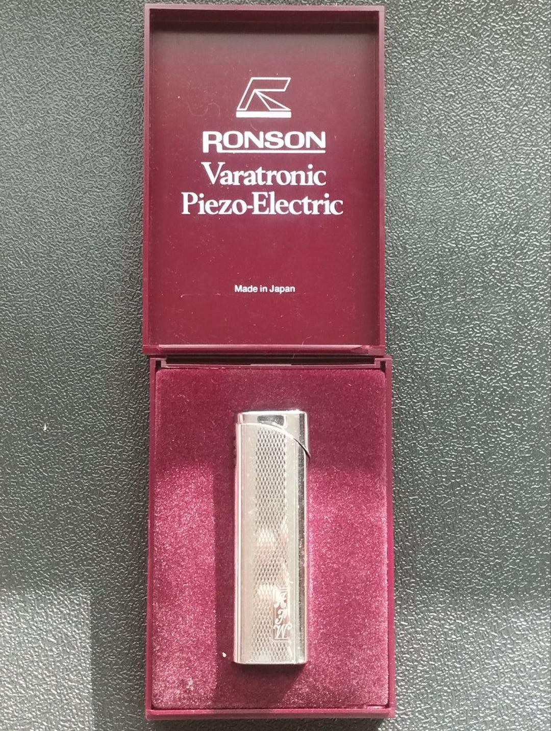 Ronson Varatrol Piezo-Electric Feuerzeug – Made in Japan – Vintage mit ...