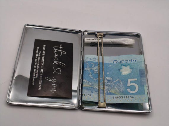 Vintage Engine-Turned Cigarette Case – Initials E… - image 6