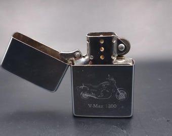 Vintage ZORR Flip Top Lighter – Modern Production – Wick & Flint – Working