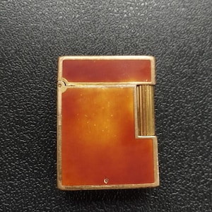 Vintage S.T. Dupont Line 1 Small Lighter – Chinese Lacquer – Fully Serviced – Works Perfectly