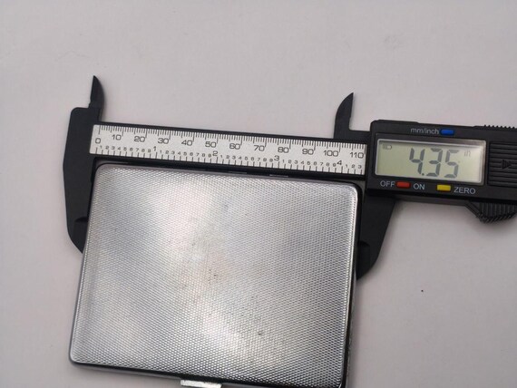 Vintage Cigarette Case – Engine Turned – Initials… - image 9