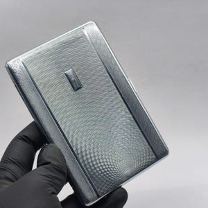 sylva chrome cigarette case Vintage Emu Brand the Plated 592790 Vintage Chrome Cigarette Case SYLVA