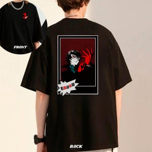 Persona 5 Royal Joker T-Shirt, Anime-T-Shirt, Grafik-T-Shirt, Geschenk für ihn, Geschenk für sie, Unisex-T-Shirt
