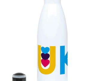 500ml Water Bottle UK Polyamory Association