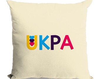 Natural Throw Cushion UK Polyamory Association