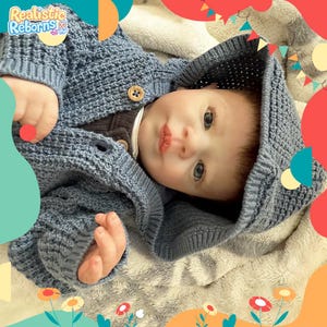 18-inch(46.99 cm), reborn baby doll that is safe for kids to play with