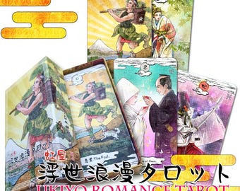 The Ukiyo Romance Tarot Deck by NIJIYA - 78 Card Series Inspired