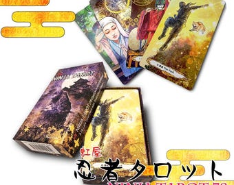 Ninja Tarot Deck by NIJIYA - 78 Card Series Inspired by Ninja and