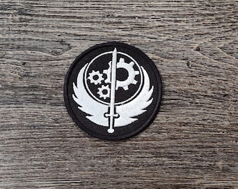 Fallout Factions | 3 Inches Tactical Embroidered Patch | Post Apocalyptic Gamer | Sew On / Iron On