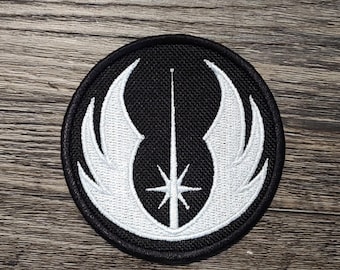 Star Wars Embroidered Patch Set: Jedi, Rebel, Empire - Iron-On/Sew-On