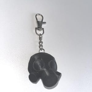 Gas Mask Keychain