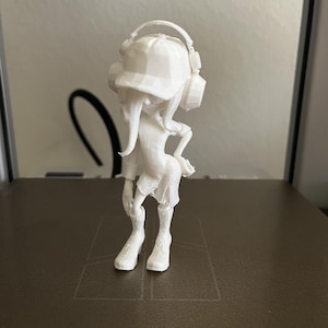 Acht Figurine: Splatoon Fan Art, 13cm Tall