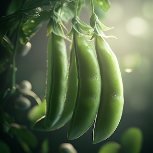 Sementes de ervilha Heirloom – Ervilhas doces e crocantes – Fáceis de cultivar para jardins domésticos em recipientes