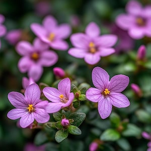 Beautiful 'Fairy Tale' Pink Creeping Thyme Seeds - Fragrant Ground Cover, Drought Tolerant, Perfect for Gardens & Borders