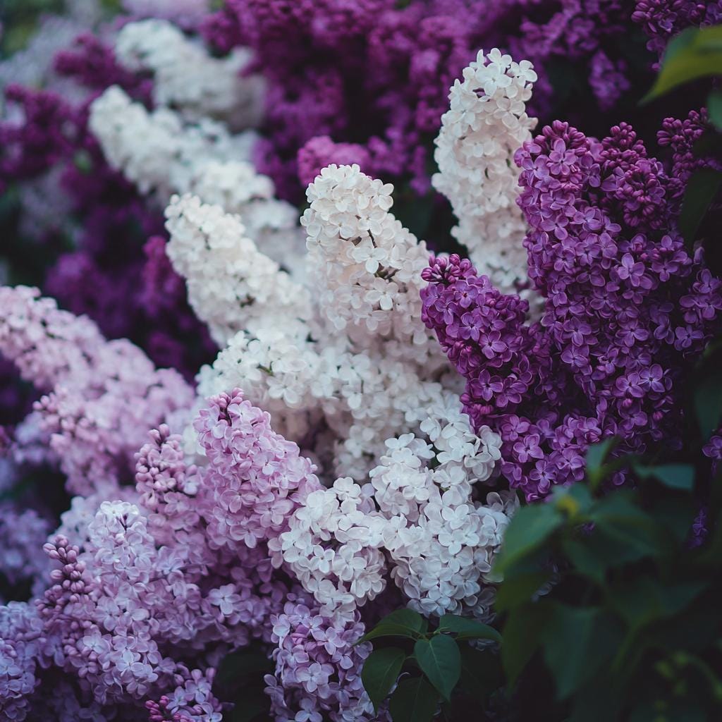 Fragrant Mixed Lilac Flower Seeds – Multi-Color Blooms for Garden, Patio, or Balcony | Easy-to-Grow Perennial Beauties