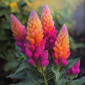 Celosia Flower Seeds | Vibrant Cockscomb Blooms for Garden or Pots | Easy-Grow Annual | Bright, Unique Texture & Color