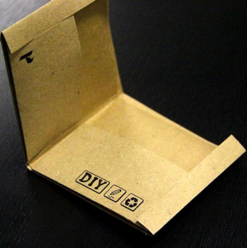 Recycled Paper Wallet Plain Draw Yourself Decorate Yourself Etsy