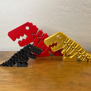 Flexi-Rex | Gelenk Dinosaurier | Dinosaurier Fidget | Fidget Spielzeug