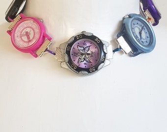 Handmade, Vintage Watch Necklace, Watch Choker, Clock Jewelry
