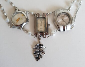 Watch Choker Necklace, Clock Jewelry, Popular Right Now