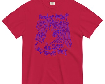 Unisex garment-dyed heavyweight t-shirt