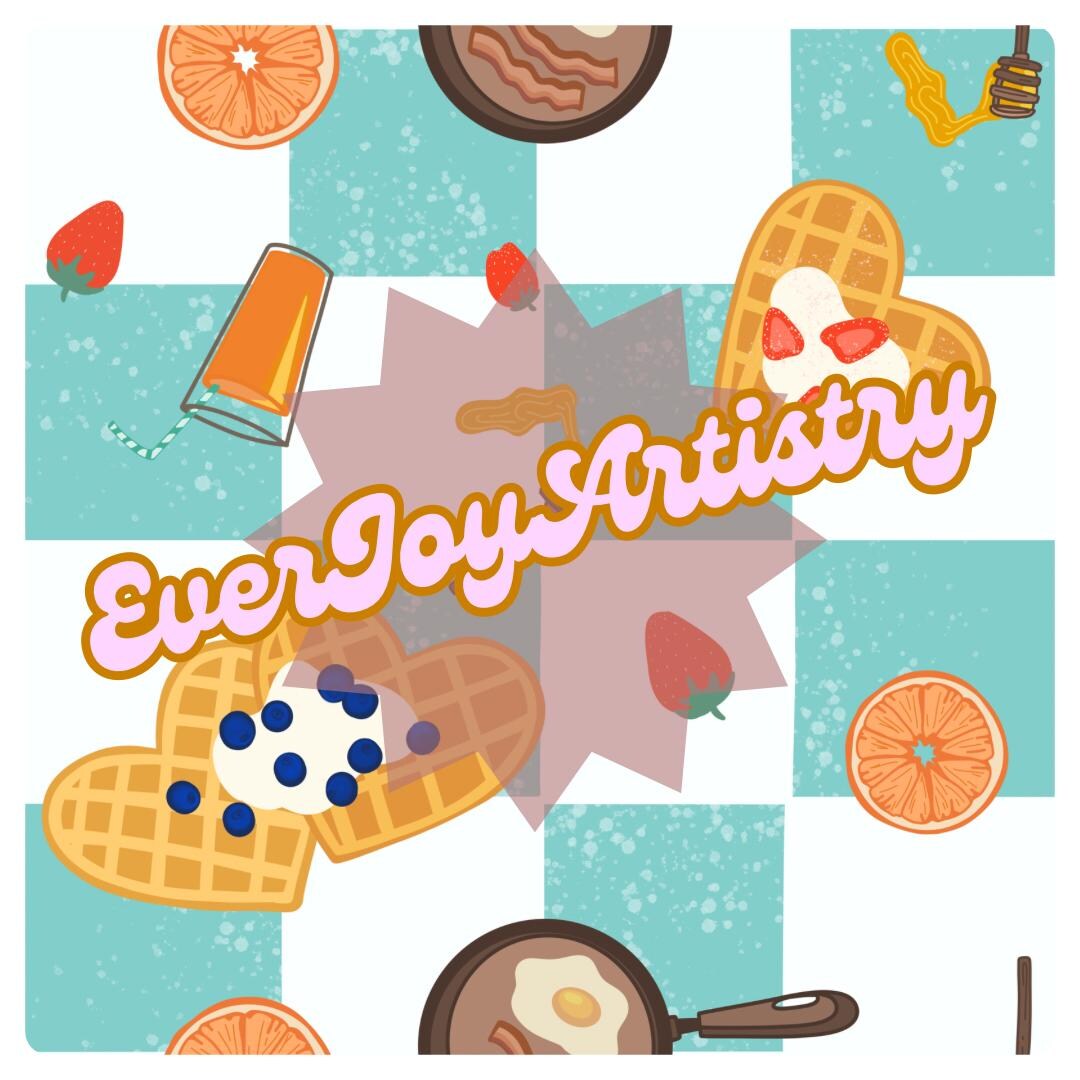Sunday Brunch Seamless File - PNG File 300 DPI - Etsy