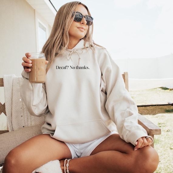 Coffee Aesthetic Cute Hoodies Women Trendy Sweatshirts Teen