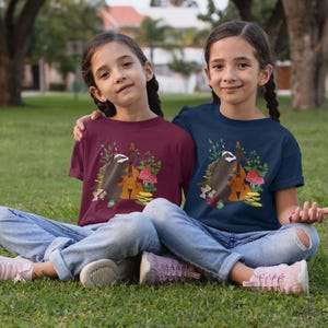 Camiseta de contrabajo infantil Badger: camiseta de Appalachian String Band