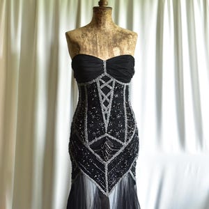 vintage beaded maxi dress Eva Hand Beaded Pearl & Lace Maxi Dress / White | MESHKI