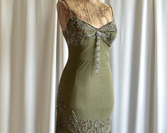green plus size homecoming dress LACI Formal Dress main image 1