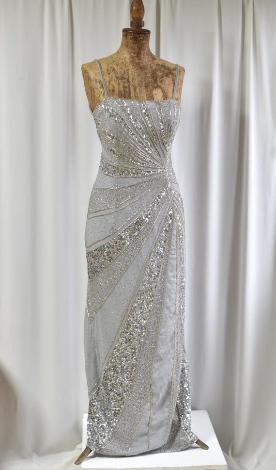 strapless open back dress A-line Sweetheart High Split Shawl Sequined Floor-length Elegant Prom –  Ballbella