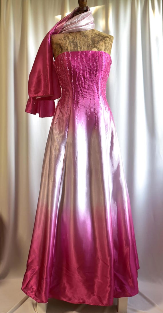 green emerald velvet dress Fairytale Boho Champagne Tulle Sheer Illusion Prom Dress main image 1
