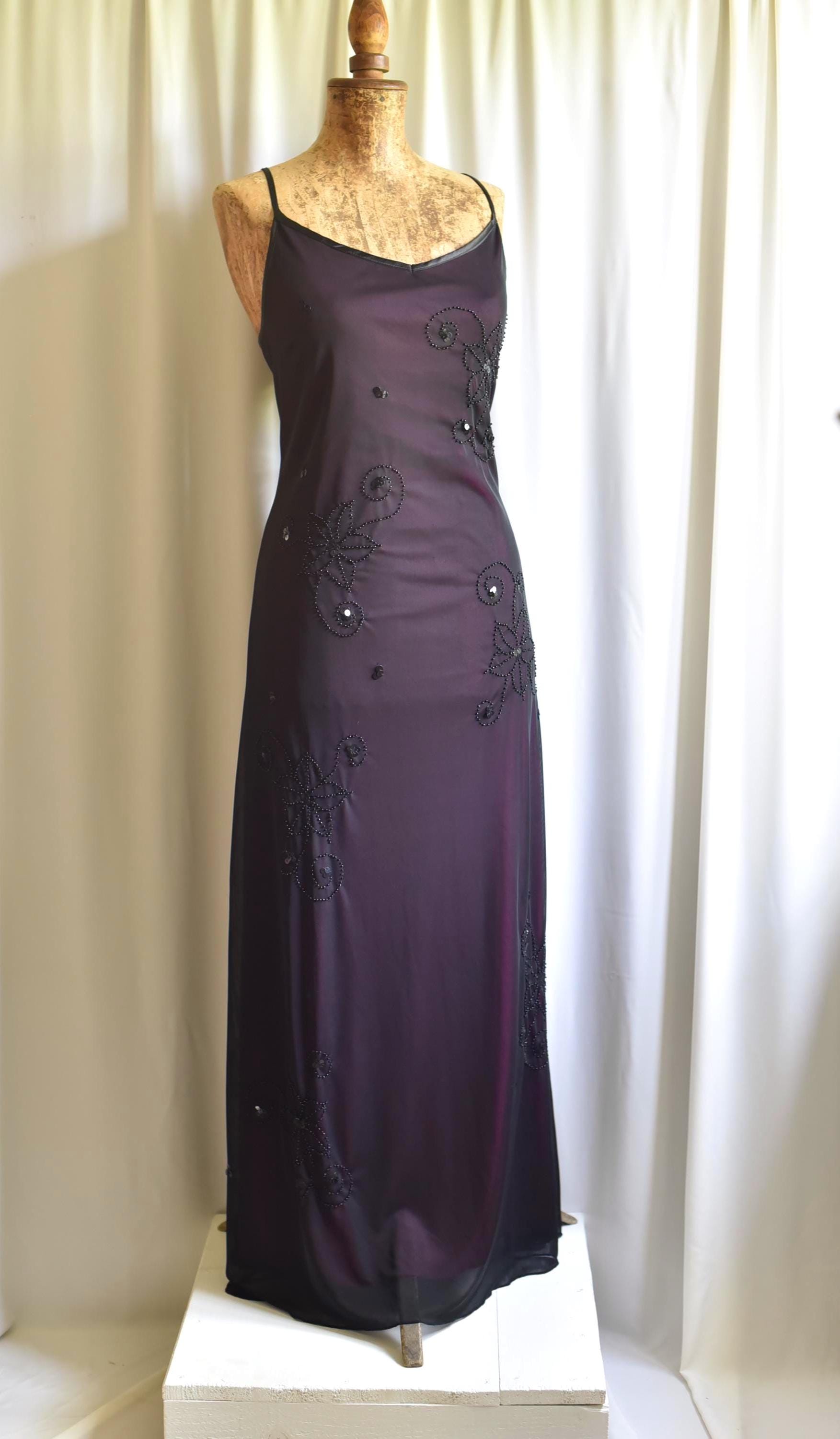 silver and purple prom dress Spaghetti Strap Ombre Pruple Sparkle Prom Dresses