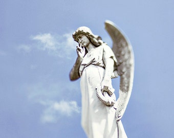 New Orleans Angel Photograph, Fine Art Louisiana Cemetery Print