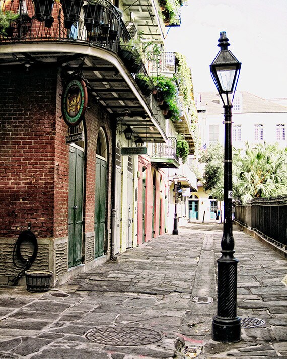 French Quarter Art Photograph Travel Print New Orleans Wall - Etsy