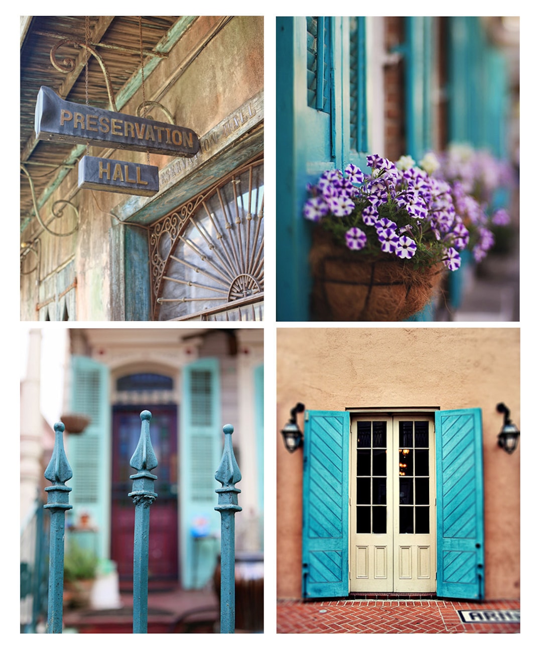 Set of 4 Prints, 8x10 or 11x14 New Orleans Photographs, 40% Savings ...