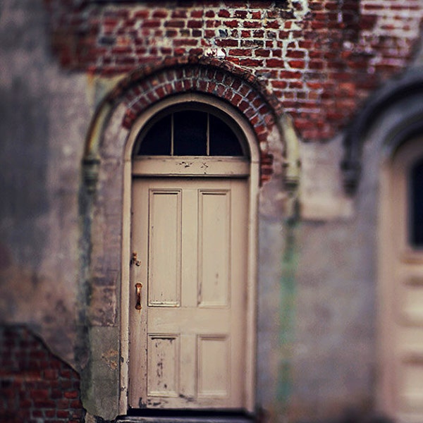 New Orleans Art, Garden District "Carriage House Door" Photography. Home Decor Wall Art. Louisiana Photograph Print